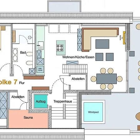 Appartamento Ocean House Penthousewohnung Wolke 7 Mit Whirlpool Timmendorfer Strand